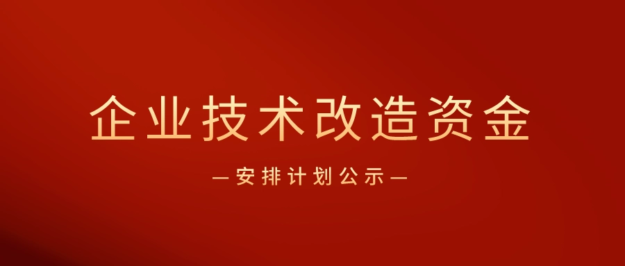 企业技术改造专项资金